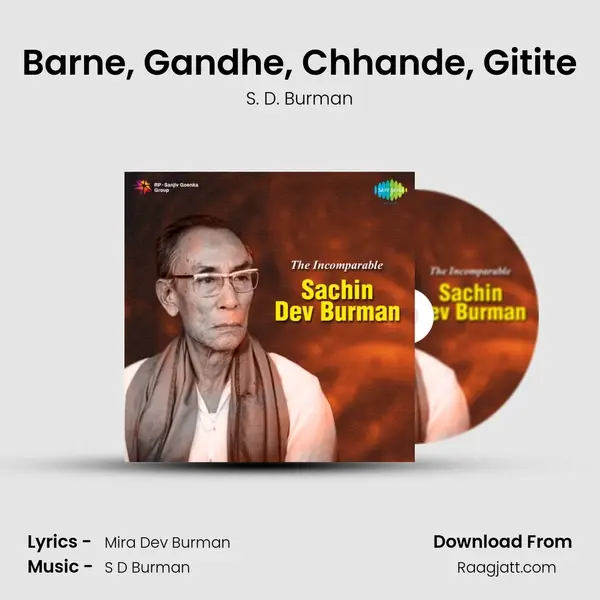 Barne, Gandhe, Chhande, Gitite - S. D. Burman album cover 