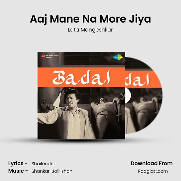 Aaj Mane Na More Jiya - Lata Mangeshkar album cover 