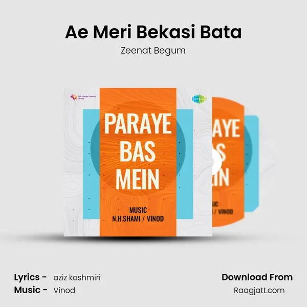 Ae Meri Bekasi Bata - Zeenat Begum album cover 