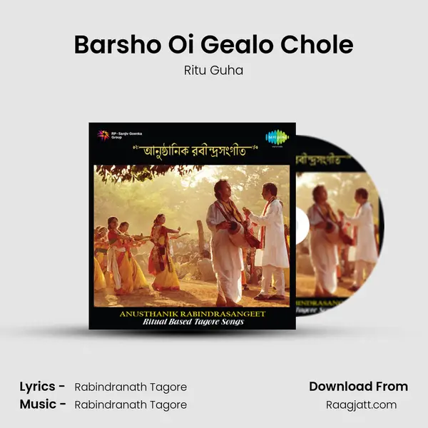 Barsho Oi Gealo Chole - Ritu Guha album cover 