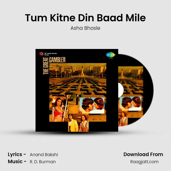 Tum Kitne Din Baad Mile - Asha Bhosle album cover 