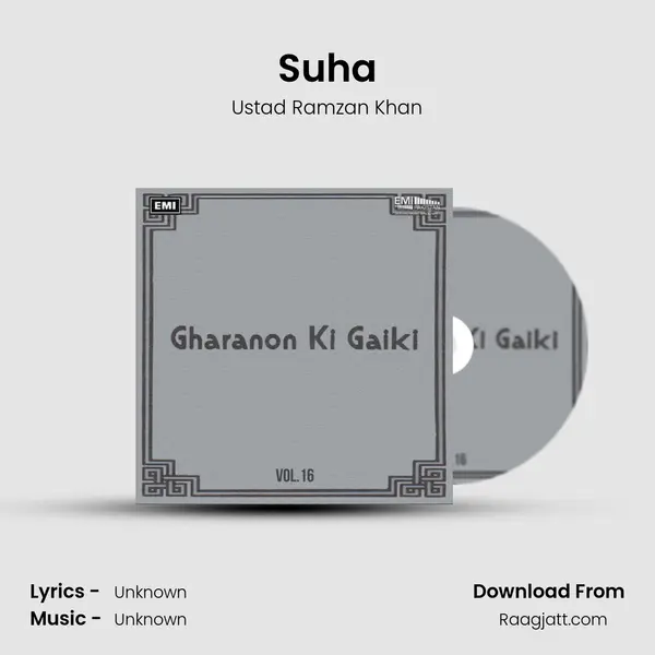 Suha - Ustad Ramzan Khan album cover 