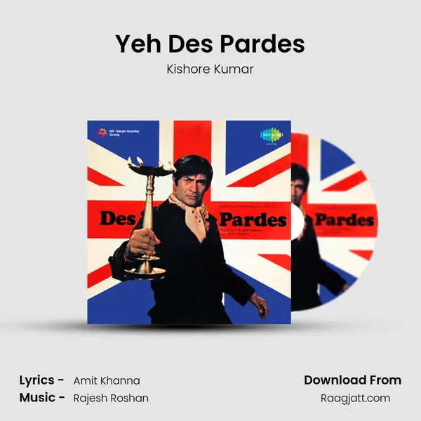 Yeh Des Pardes - Kishore Kumar album cover 