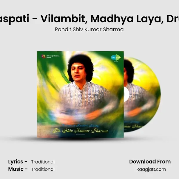 Vachaspati - Vilambit, Madhya Laya, Drut Gat - Pandit Shiv Kumar Sharma album cover 