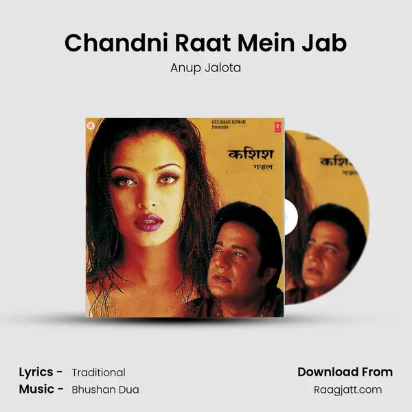 Chandni Raat Mein Jab - Anup Jalota album cover 