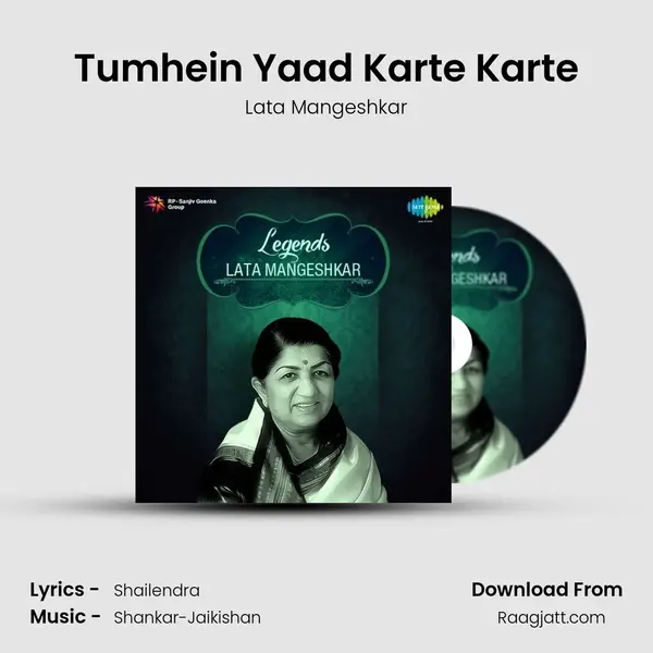 Tumhein Yaad Karte Karte - Lata Mangeshkar album cover 