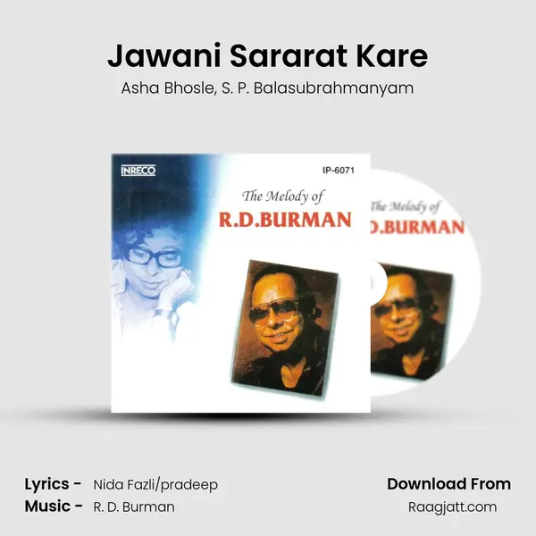 Jawani Sararat Kare - Asha Bhosle album cover 