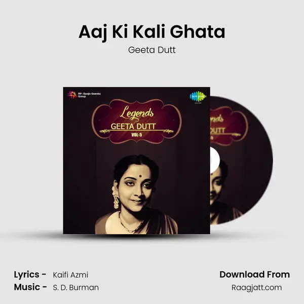 Aaj Ki Kali Ghata - Geeta Dutt album cover 