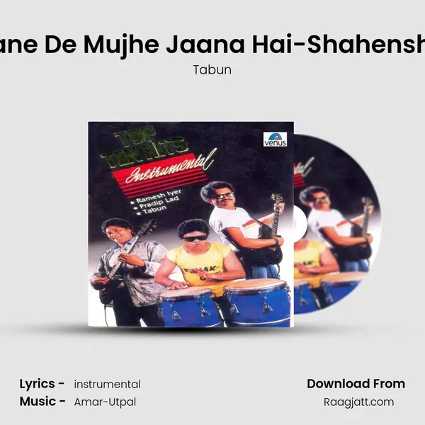 Jaane De Mujhe Jaana Hai-Shahenshah - Tabun album cover 