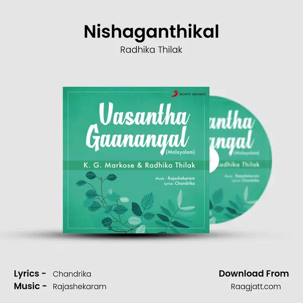 Nishaganthikal - Radhika Thilak album cover 