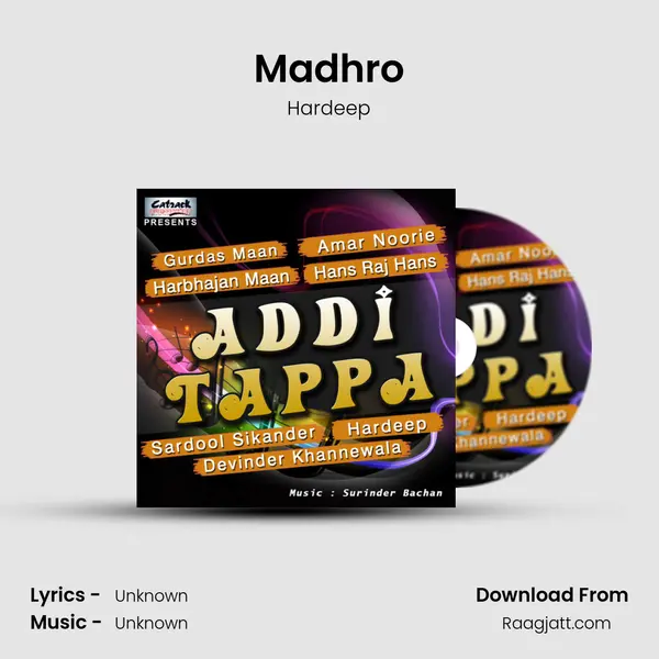 Madhro - Hardeep album cover 