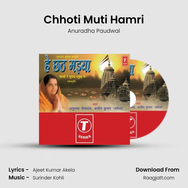 Chhoti Muti Hamri - Anuradha Paudwal album cover 