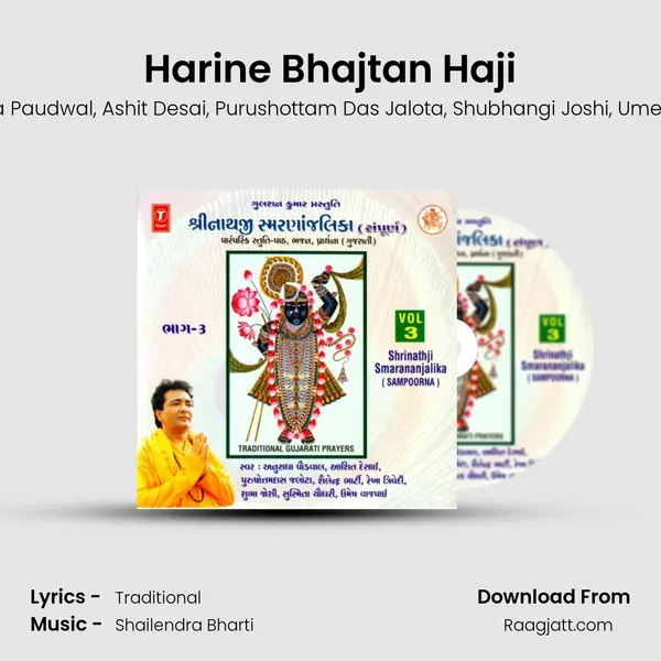 Harine Bhajtan Haji - Anuradha Paudwal album cover 