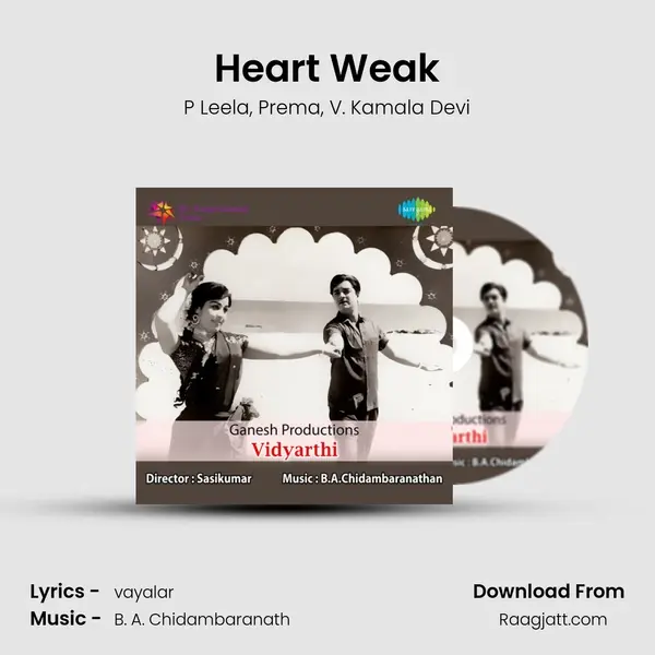 Heart Weak - P Leela album cover 