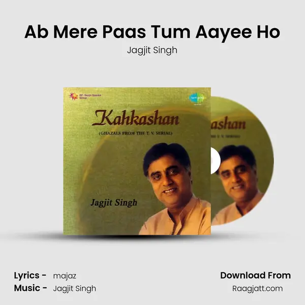 Ab Mere Paas Tum Aayee Ho - Jagjit Singh album cover 