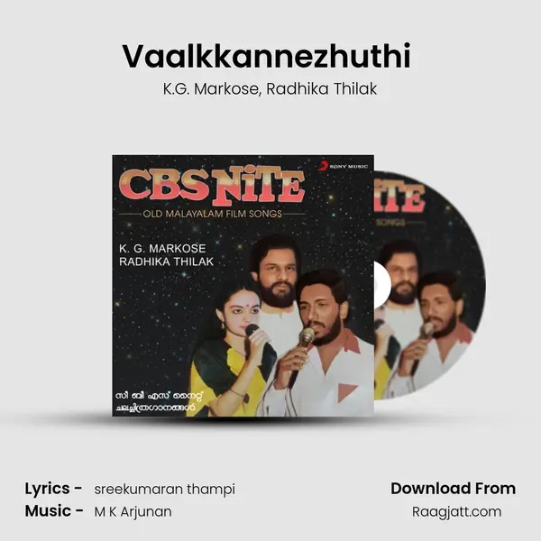 Vaalkkannezhuthi (Live) mp3 song