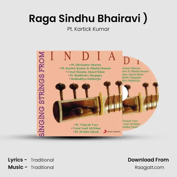 Raga Sindhu Bhairavi (Dadra (Khemta)) - Pt. Kartick Kumar album cover 