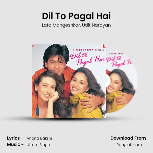 Dil To Pagal Hai - Lata Mangeshkar album cover 