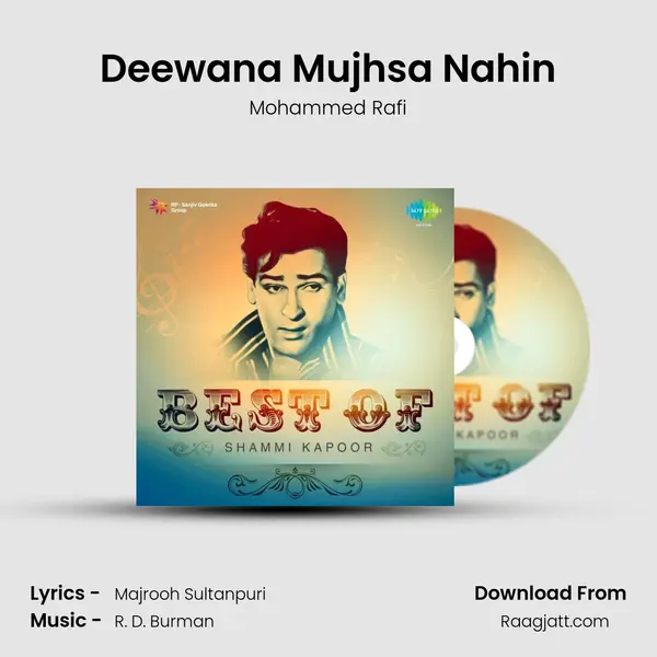 Deewana Mujhsa Nahin - Mohammed Rafi album cover 