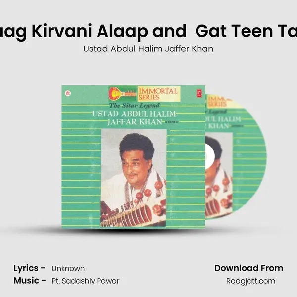 Raag Kirvani Alaap and  Gat Teen Taal mp3 song