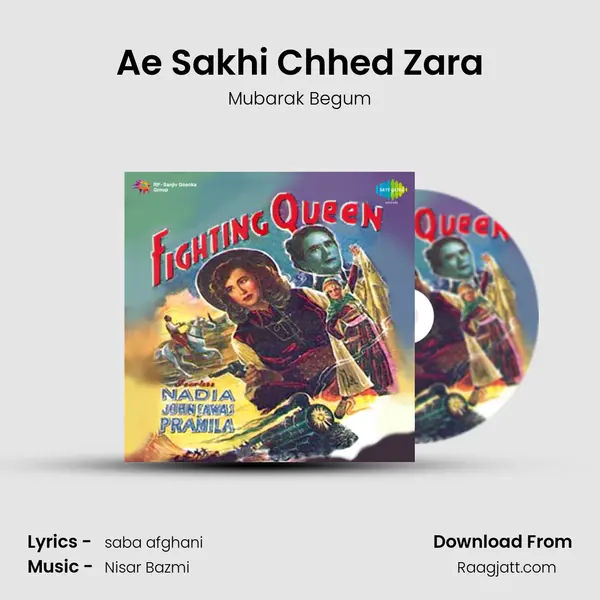 Ae Sakhi Chhed Zara - Mubarak Begum album cover 