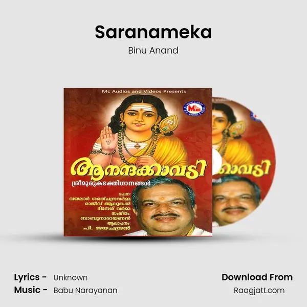 Saranameka - Binu Anand album cover 