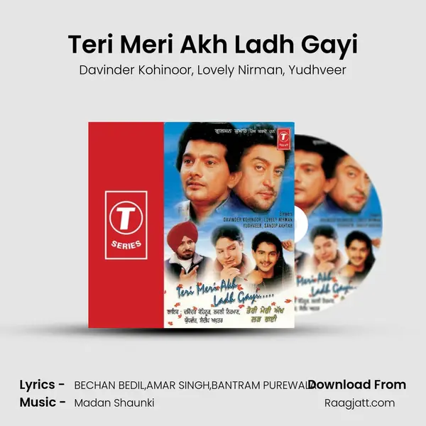 Teri Meri Akh Ladh Gayi - Davinder Kohinoor album cover 