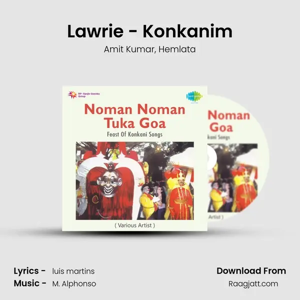 Lawrie - Konkanim - Amit Kumar album cover 