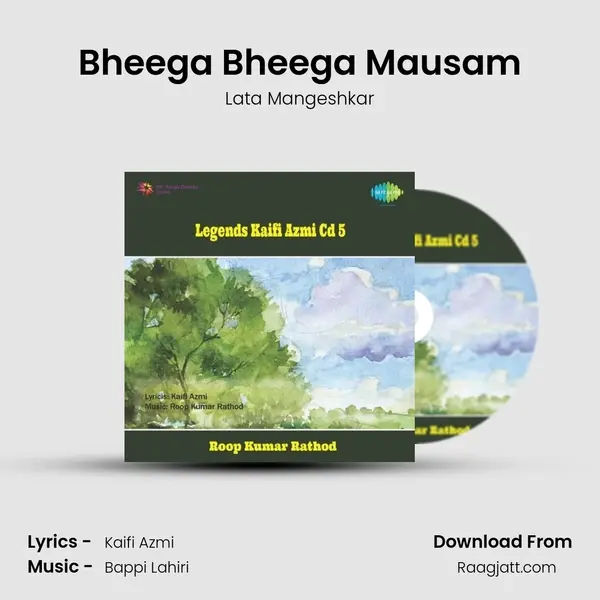 Bheega Bheega Mausam - Lata Mangeshkar album cover 