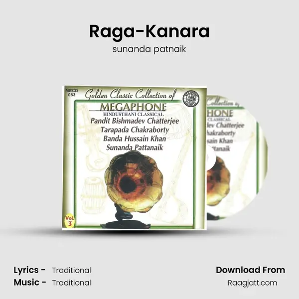 Raga-Kanara - sunanda patnaik album cover 