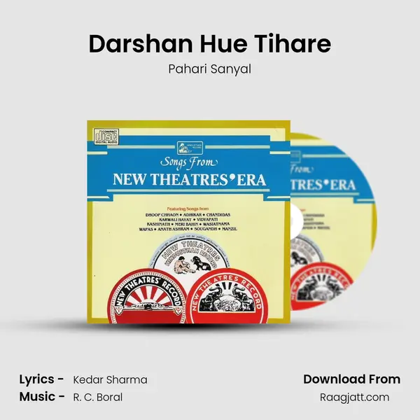 Darshan Hue Tihare - Pahari Sanyal album cover 