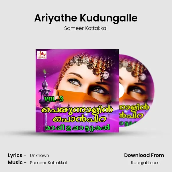 Ariyathe Kudungalle - Sameer Kottakkal album cover 