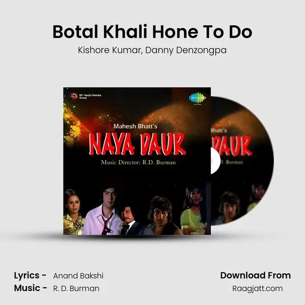 Botal Khali Hone To Do - Kishore Kumar album cover 