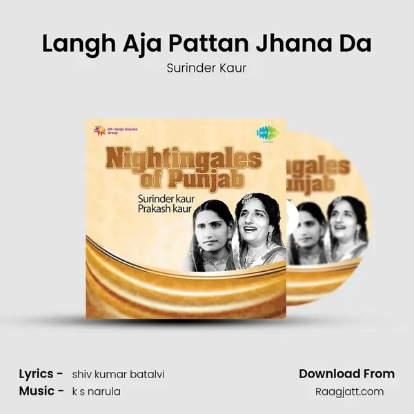 Langh Aja Pattan Jhana Da - Surinder Kaur album cover 