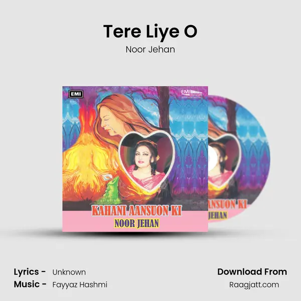 Tere Liye O - Noor Jehan album cover 