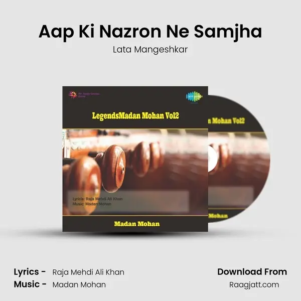 Aap Ki Nazron Ne Samjha - Lata Mangeshkar album cover 