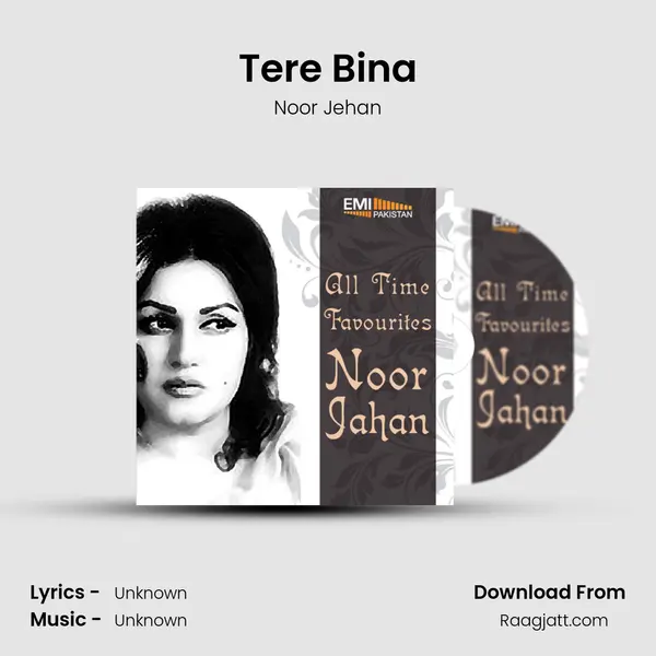 Tere Bina - Noor Jehan album cover 