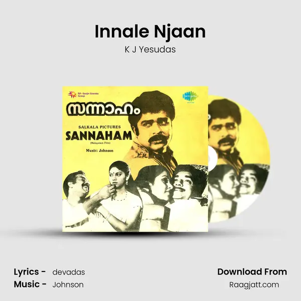 Innale Njaan - K J Yesudas album cover 