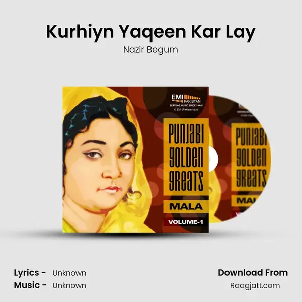 Kurhiyn Yaqeen Kar Lay - Nazir Begum album cover 