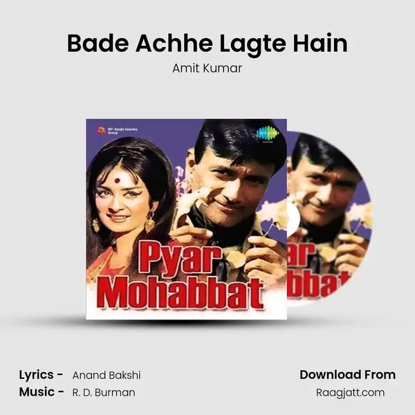 Bade Achhe Lagte Hain - Amit Kumar album cover 