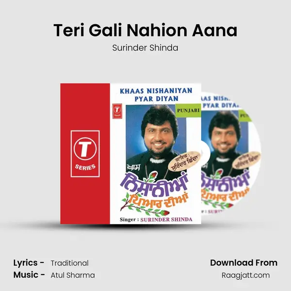 Teri Gali Nahion Aana - Surinder Shinda album cover 