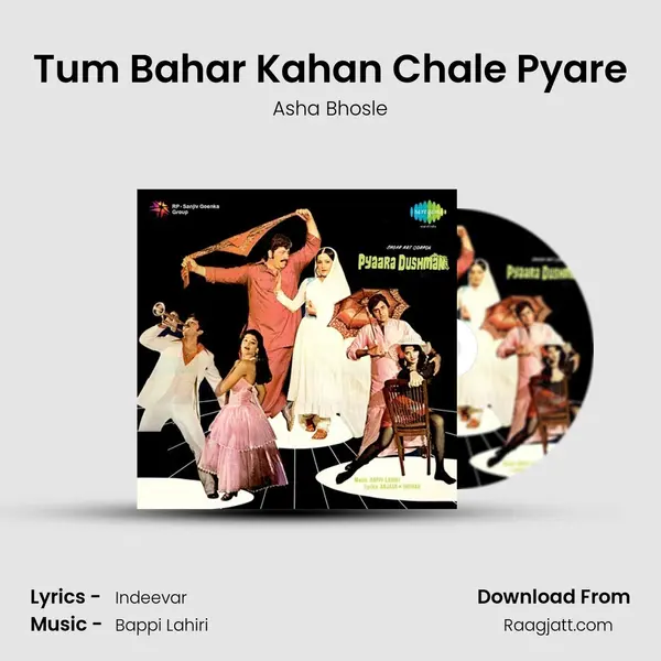 Tum Bahar Kahan Chale Pyare - Asha Bhosle album cover 