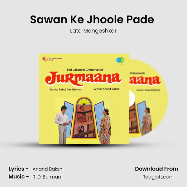 Sawan Ke Jhoole Pade (Sad) - Lata Mangeshkar album cover 