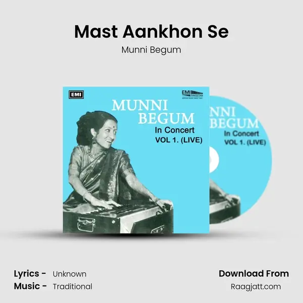 Mast Aankhon Se - Munni Begum album cover 