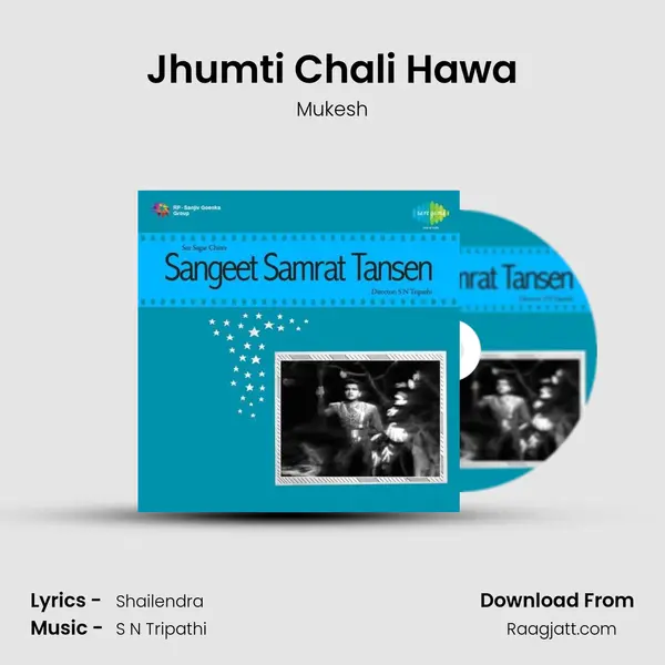 Jhumti Chali Hawa - Mukesh album cover 