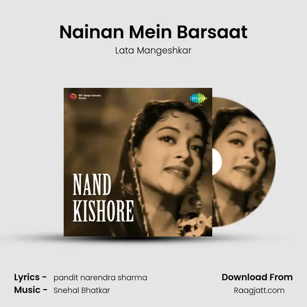 Nainan Mein Barsaat - Lata Mangeshkar album cover 