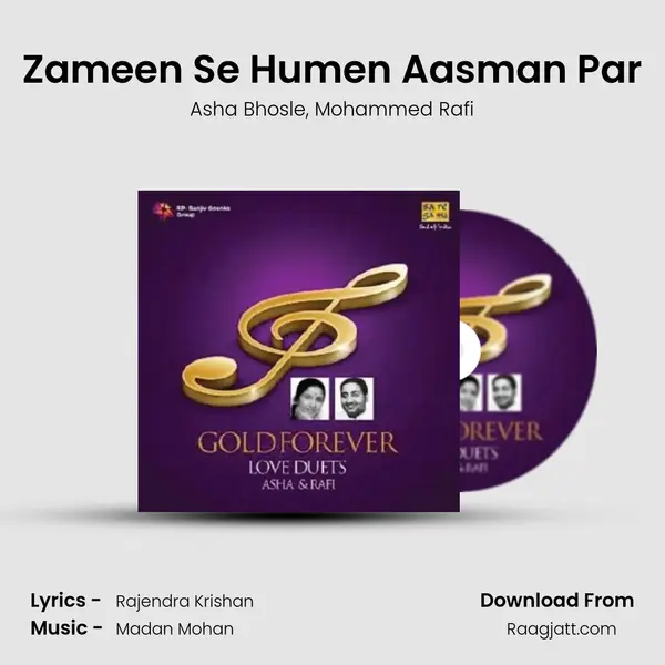 Zameen Se Humen Aasman Par - Asha Bhosle album cover 