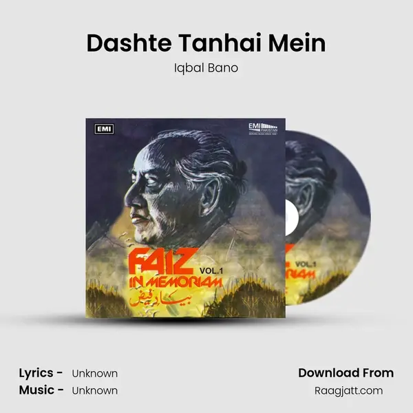 Dashte Tanhai Mein - Iqbal Bano album cover 