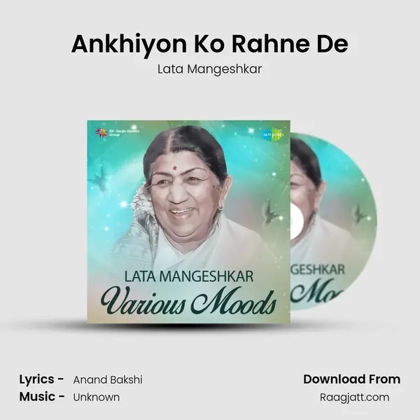 Ankhiyon Ko Rahne De - Lata Mangeshkar album cover 