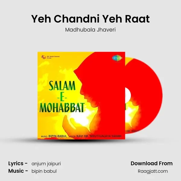 Yeh Chandni Yeh Raat - Madhubala Jhaveri album cover 